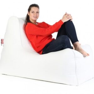 Red Label Lounge Leatherlook wit