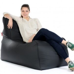 Red Label Lounge Leatherlook zwart