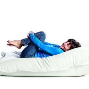 Sit on It zitzak leatherlook wit